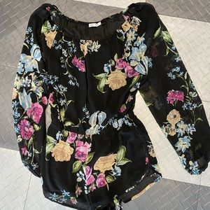 floral romper